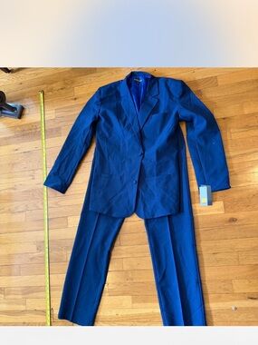 Spring Notion Navy Blue Boys Suit Size 20